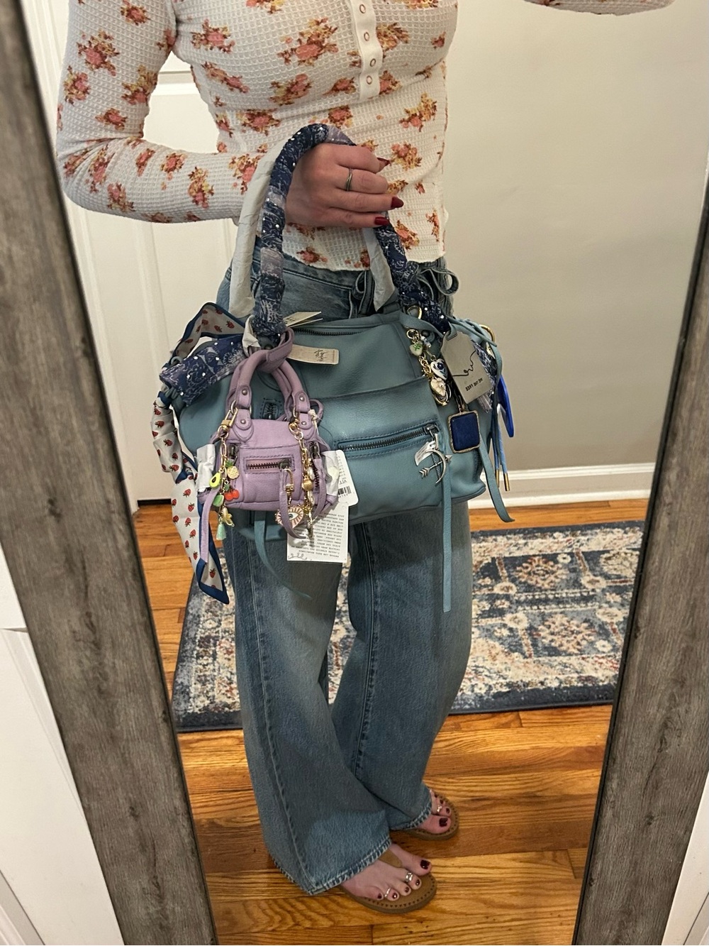 ❌SOLD❌NWT We The Free Baby Emerson w/ Included Micro Emerson, Charms, & Scarf - Picture 8 of 16